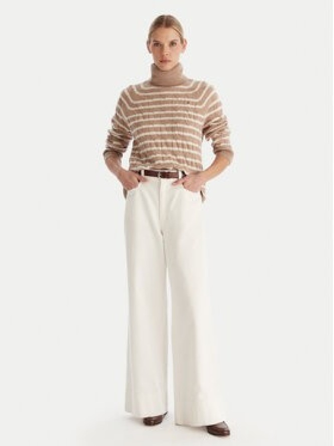 Tommy Hilfiger Golf WW0WW46791 Beżowy Regular Fit