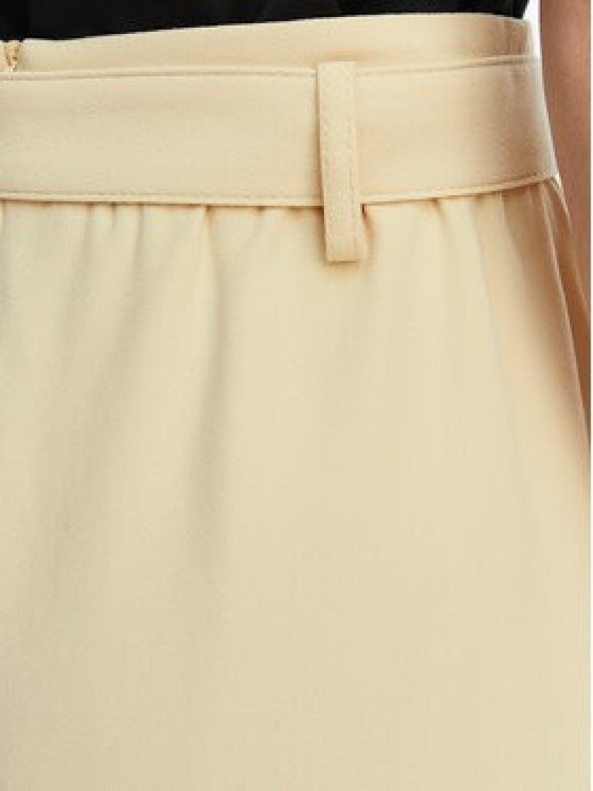 HUGO Spódnica midi Randa 50559313 Beżowy jasny Regular Fit