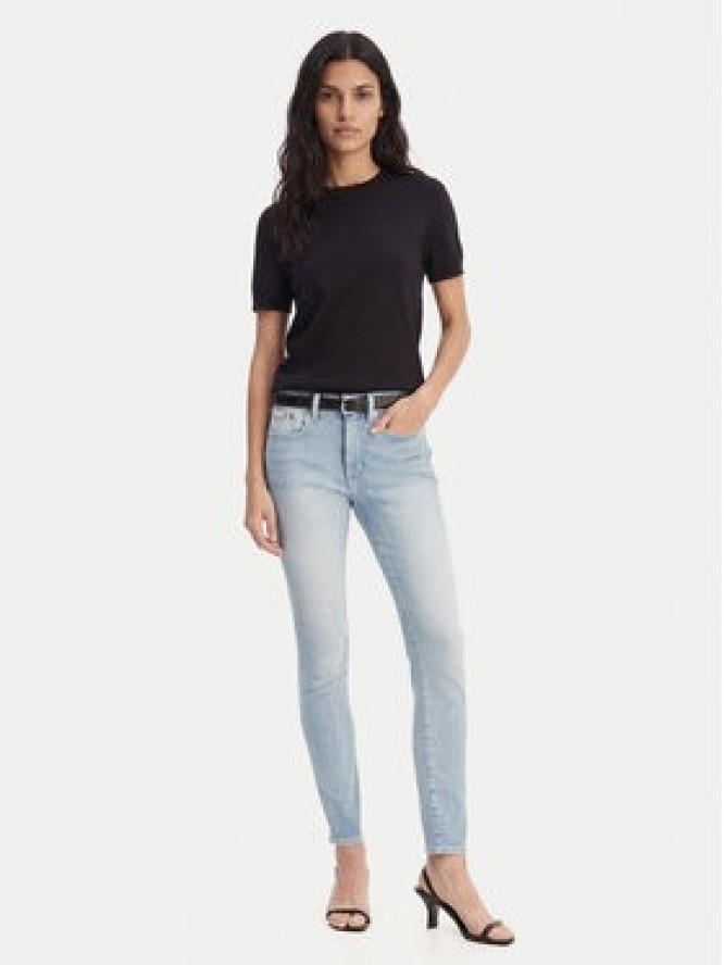 Calvin Klein Jeans Jeansy LV047F705G Błękitny Skinny Fit