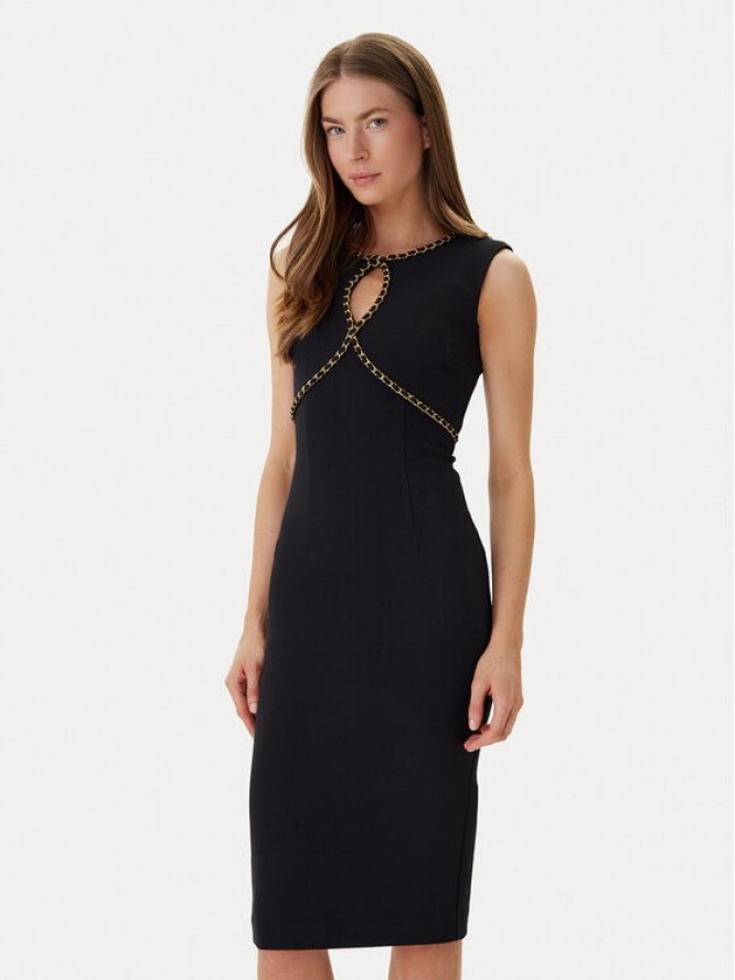 Marciano Guess Sukienka koktajlowa 6RGK18 9373Z Czarny Regular Fit