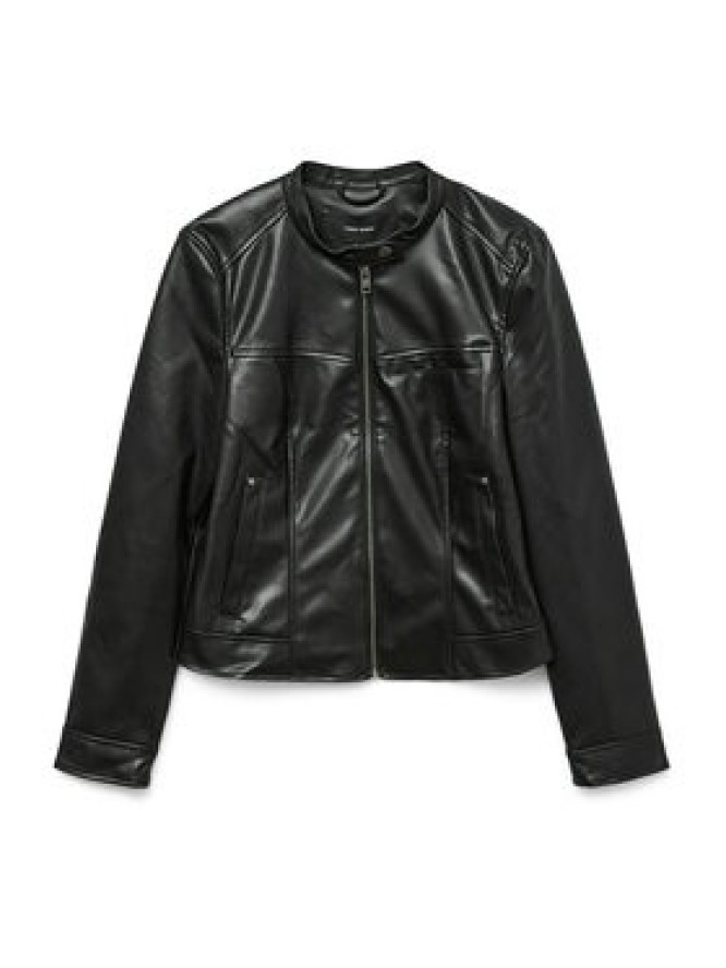 Vero Moda Kurtka z imitacji skóry Amanda 10331229 Czarny Regular Fit
