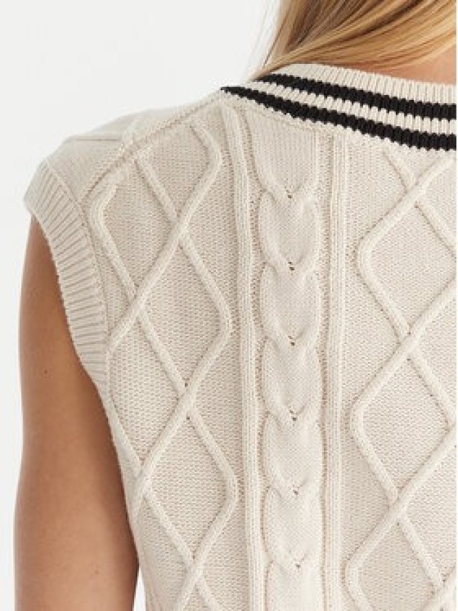 Guess Sweter V5GR00 Z3FB1 Biały Classic Fit