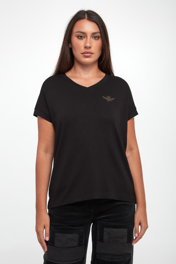 T-shirt damski AERONAUTICA MILITARE