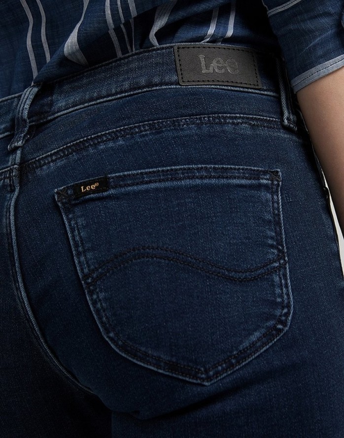 LEE SCARLETT DAMSKIE SPODNIE JEANSOWE DARK JONI L526PHWV 112111804