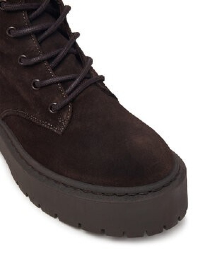 Steve Madden Trzewiki Vroom 11001204 Brązowy ciemny