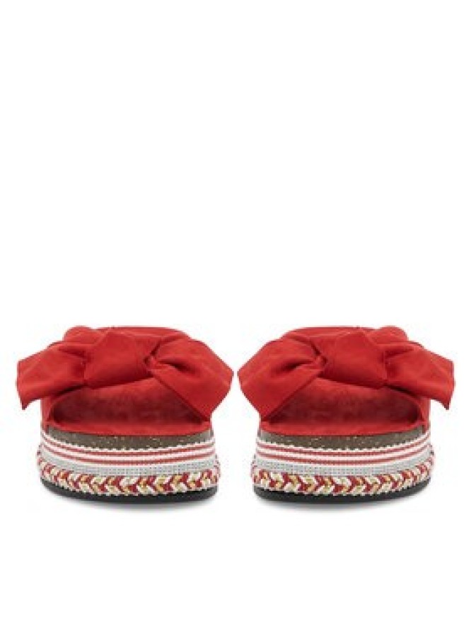 DeeZee Klapki E2050-3 Czerwony