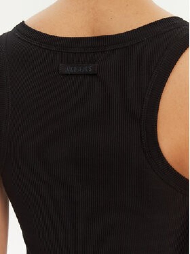 JACQUEMUS Top 241JS158-2032 Czarny Regular Fit