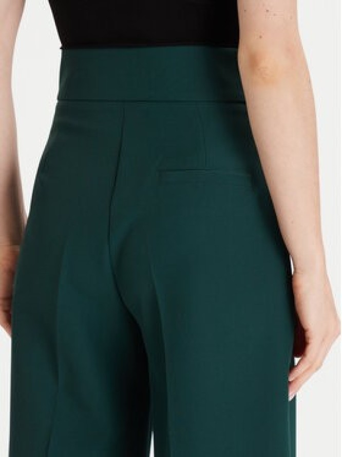 Maryley Spodnie materiałowe 25IB680/M17 Zielony Regular Fit