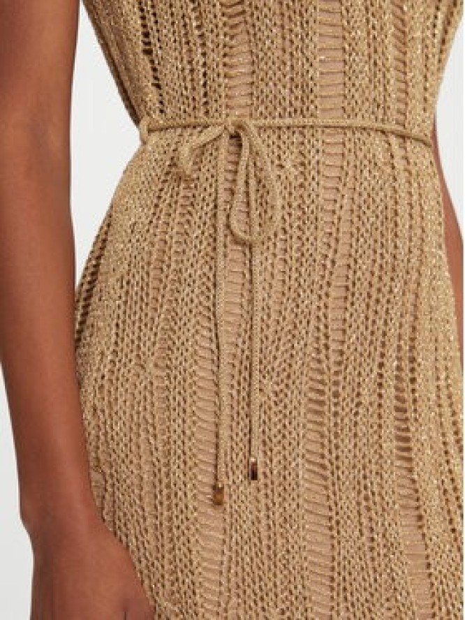 Marciano Guess Sukienka wieczorowa 5GGK54 5871Z Złoty