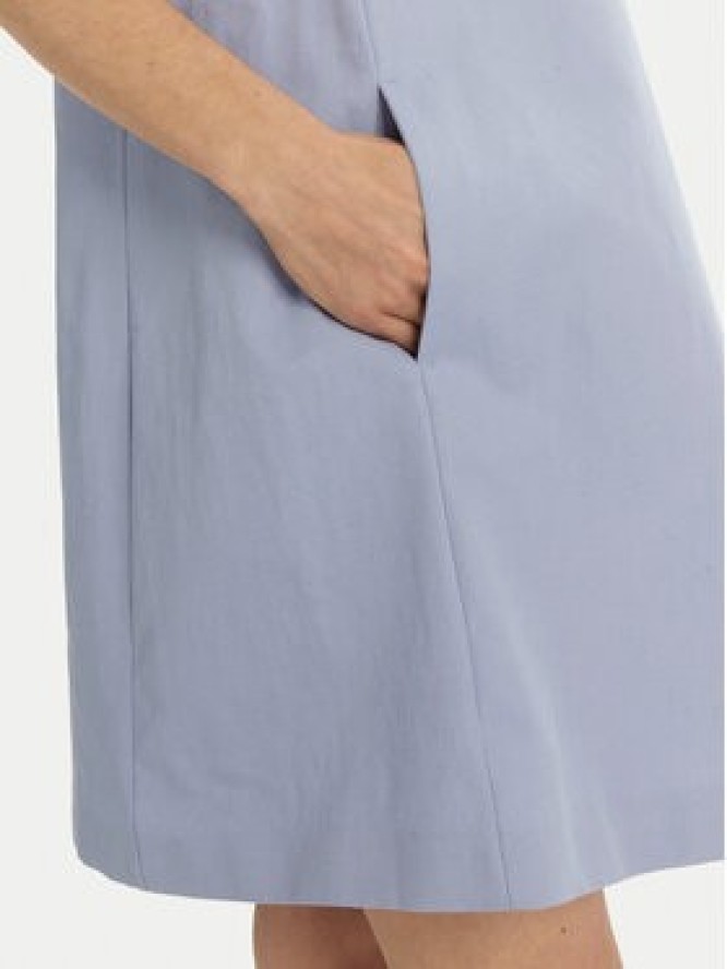 Weekend Max Mara Sukienka codzienna Racer 2515221102 Błękitny Regular Fit