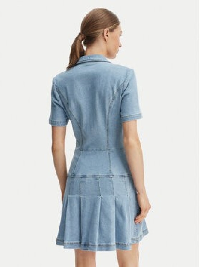 Morgan Sukienka jeansowa 251-RTALA Niebieski Slim Fit