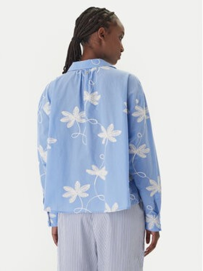 LOLA CASADEMUNT Koszula LS2615089 Niebieski Relaxed Fit