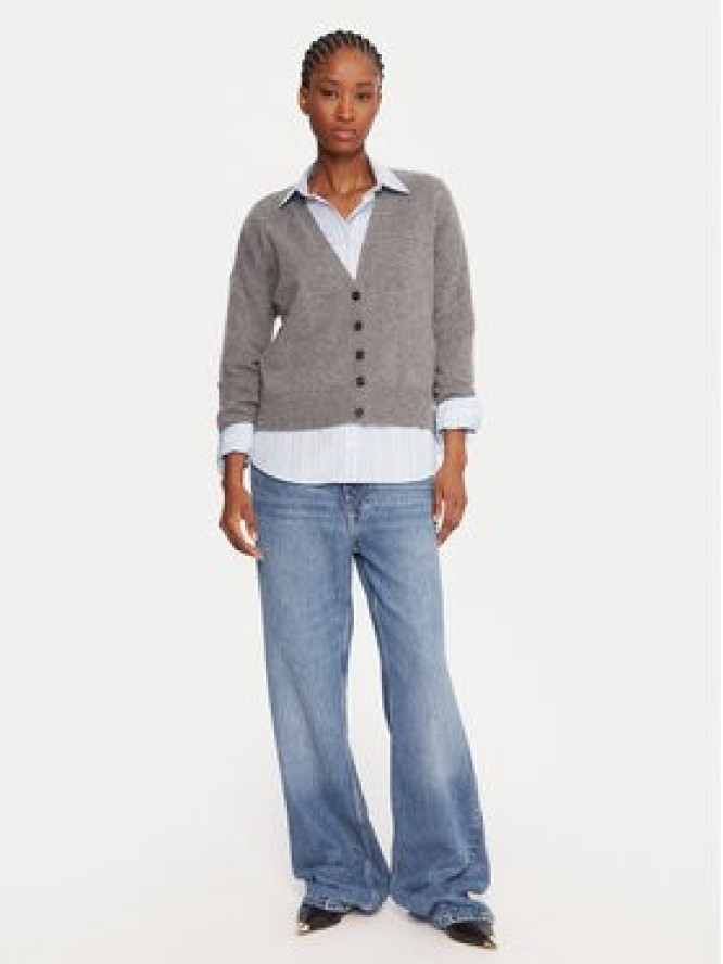 Marella Kardigan Chicco 2523346044 Szary Loose Fit