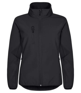 clique Classic Softshell Jacket Damska 3-warstwowa z poliestru z recyklingu