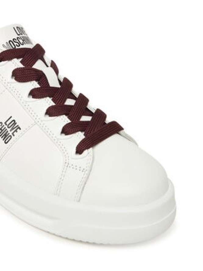 LOVE MOSCHINO Sneakersy JA15315G0NIA110D Biały