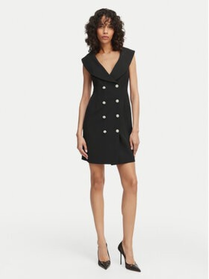 Artigli Sukienka koktajlowa ACAB004864 Czarny Regular Fit