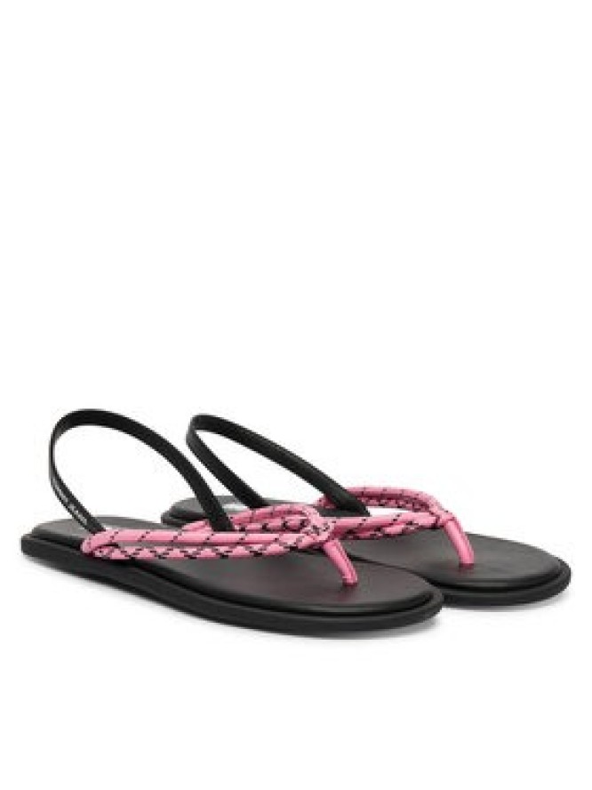 Tommy Jeans Sandały Tjw Casual Rope Sandal EN0EN02951 Różowy