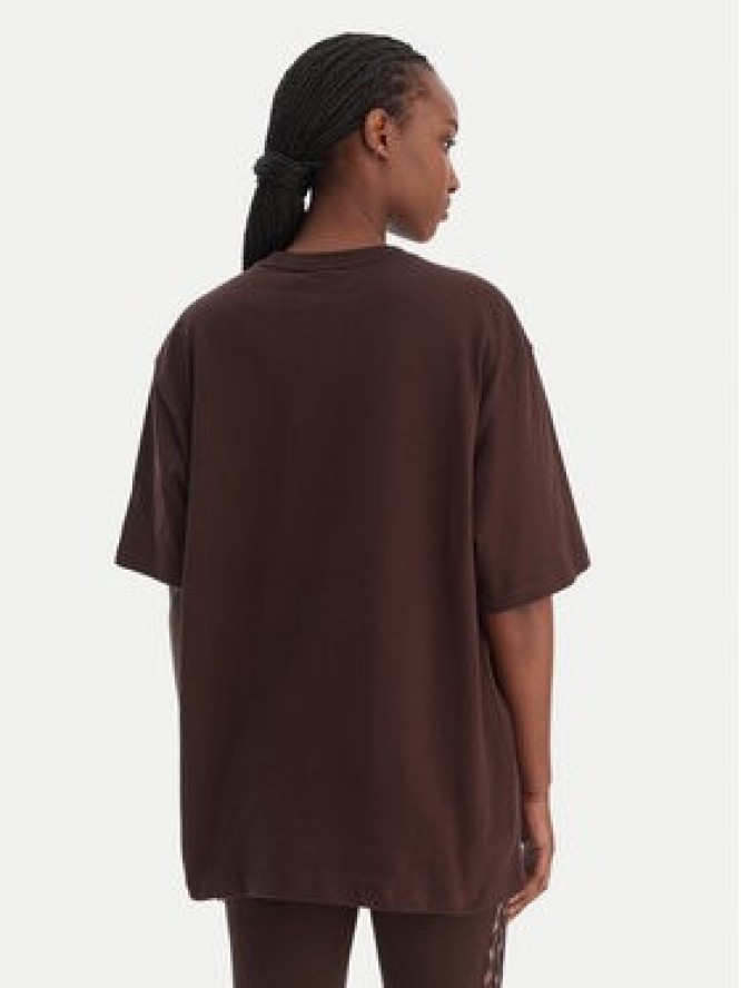 adidas T-Shirt Essentials Boyfriend KD1371 Brązowy Oversize