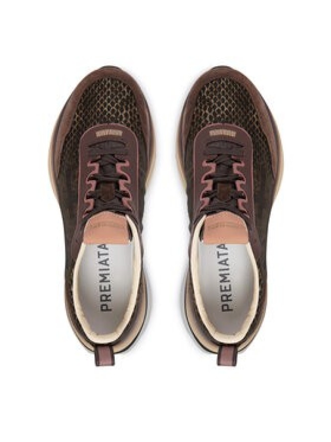 Premiata Sneakersy Hill Var 8547 Brązowy ciemny