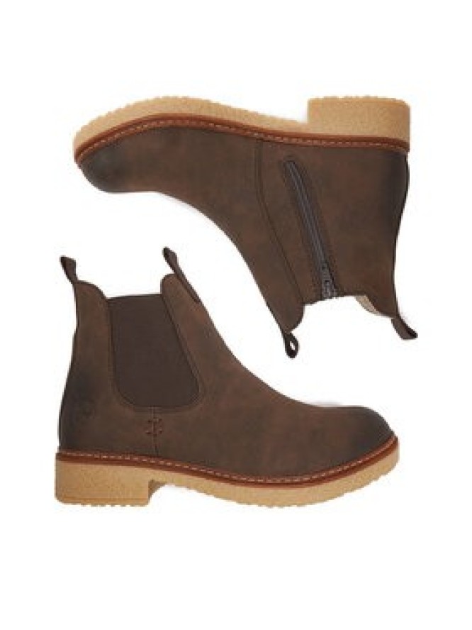 Rieker Botki CEO-Z5050-25 Brązowy