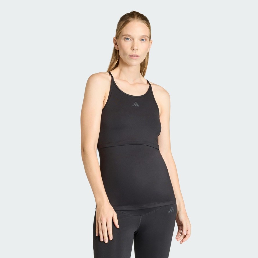 Ciążowy top na ramiączkach Workout Tank Maternity