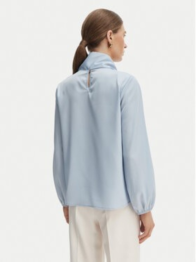 Rinascimento Bluzka CFC0127771003 Błękitny Regular Fit