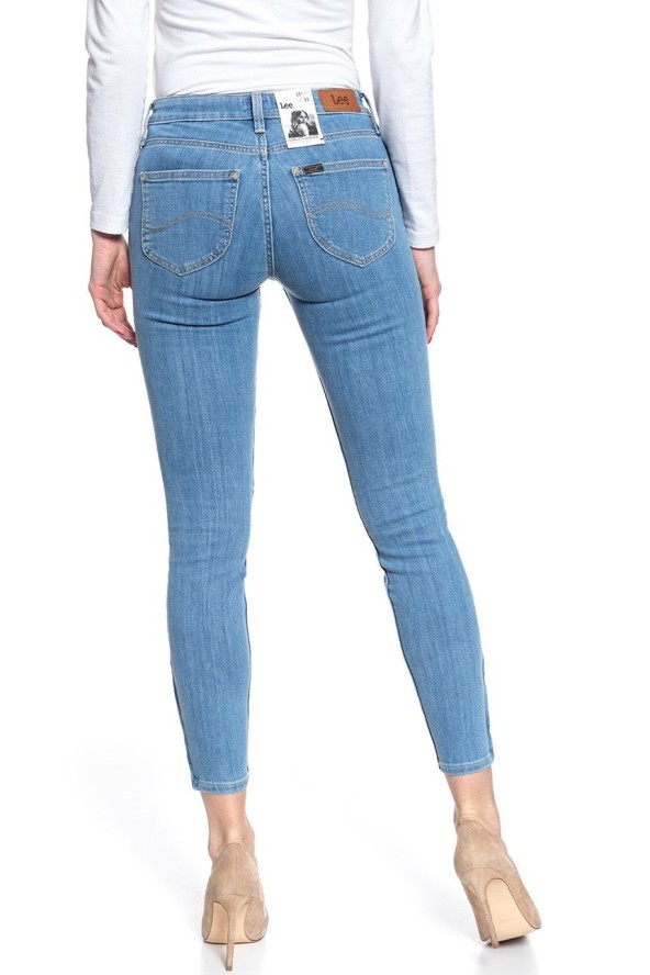SPODNIE DAMSKIE LEE SCARLETT CROPPED FRESH NEO L30CPFML 112106369