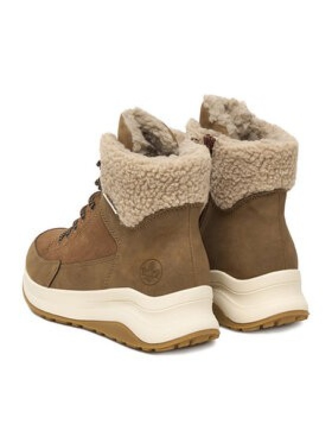 Rieker Trzewiki CEO-Z0920-24 Brązowy