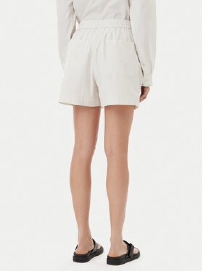 Herskind Szorty materiałowe Alma 5564172 Écru Relaxed Fit