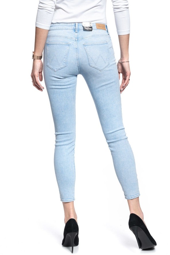 SPODNIE DAMSKIE WRANGLER SKINNY SOFT BREEZE W28MJG21S 112128462