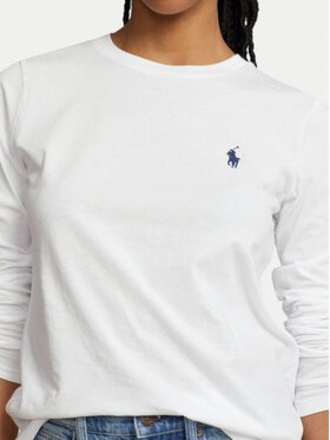 Polo Ralph Lauren Bluzka 211898699001 Biały Regular Fit