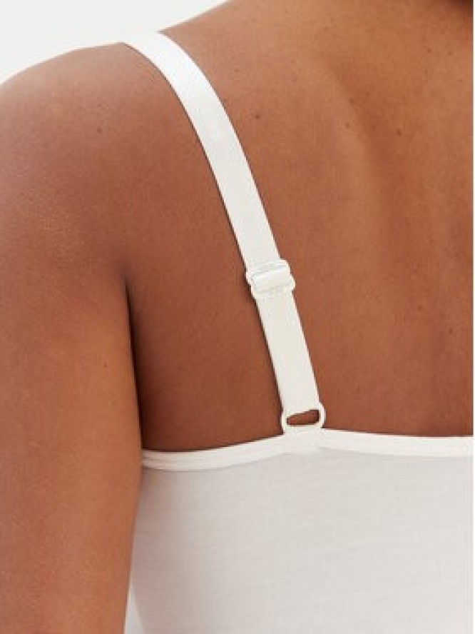 Boss Top 50515379 Biały Regular Fit