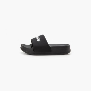 Klapki plażowe damskie Levi's June Bold Sliders D78890001