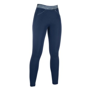 Damskie legginsy jeździeckie z pełną przyczepnością HKM Pull on