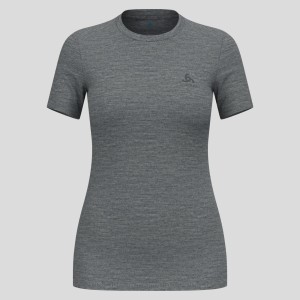 Koszulka damska ODLO Merino 160 BL TOP krótki rękaw 100% wełna merino