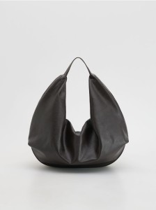 Torebka hobo - ciemnobrązowy