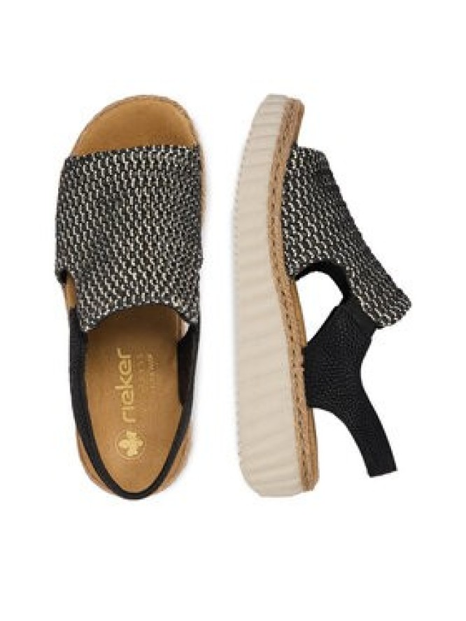 Rieker Sandały CEO-69276-00 Czarny