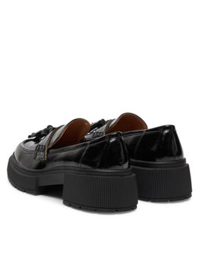 DeeZee Loafersy 60166-2 Czarny