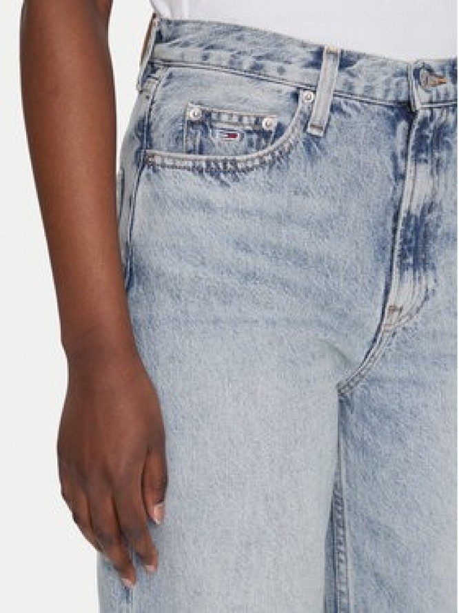 Tommy Jeans Jeansy Layla DW0DW20593 Niebieski Straight Fit
