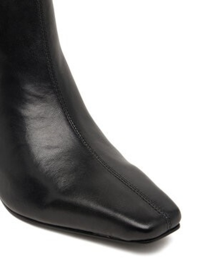 Guess Botki FLTSIR LEA10 Czarny