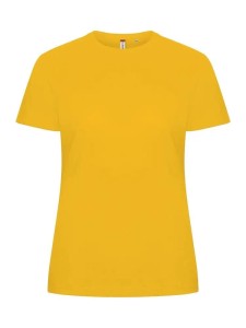 clique Basic-T Women Dopasowany T-shirt bawełniany - lemon