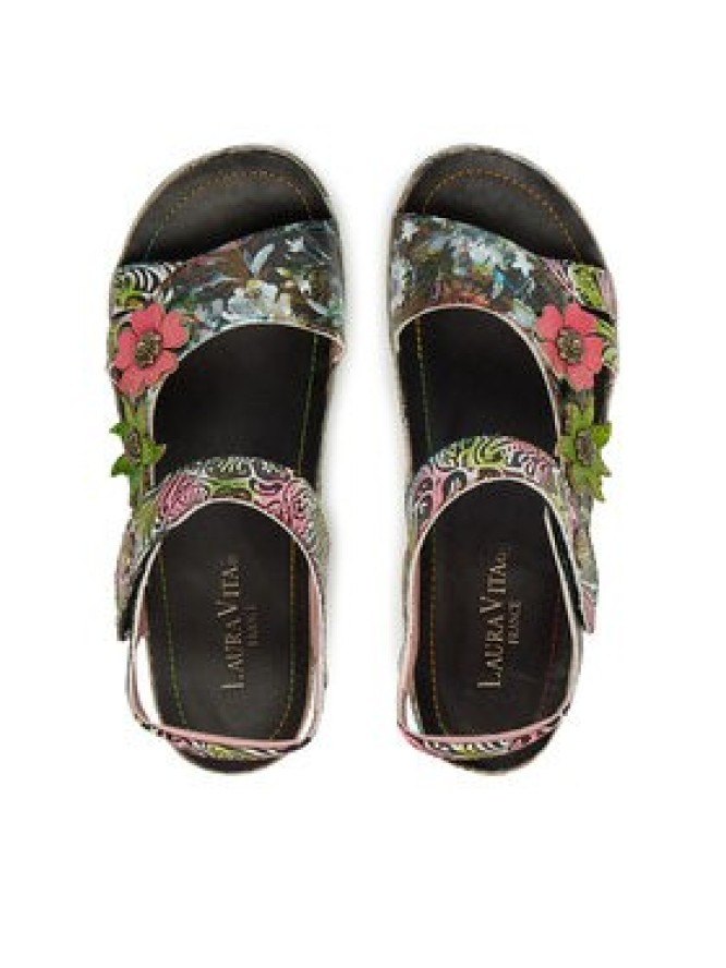 Laura Vita Sandały Brcyano 02 Czarny