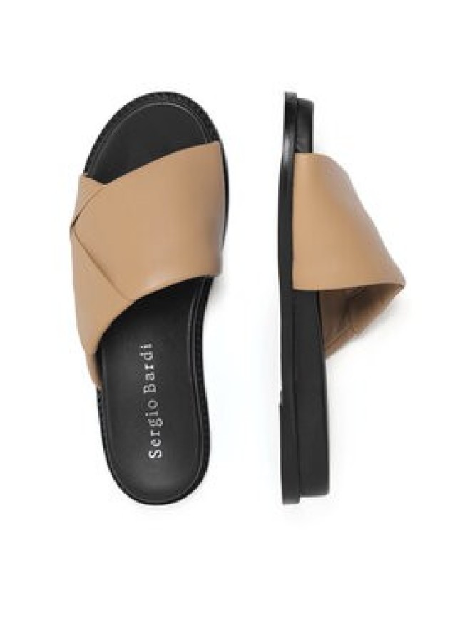 Sergio Bardi Klapki WI29-CHV-24L-192-SB Beżowy