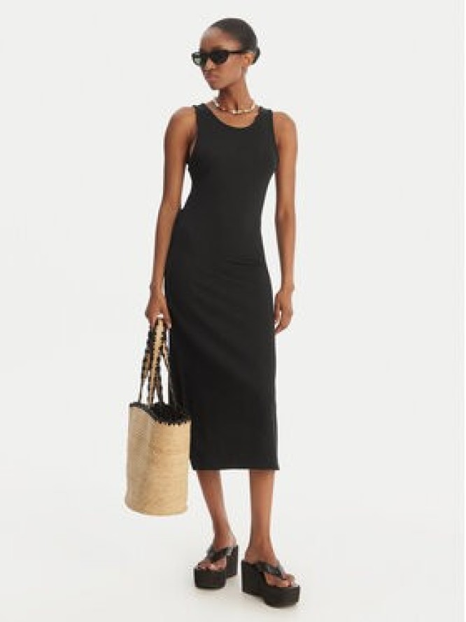 Roxy Sukienka codzienna Good Keepsake ERJKD03442 Czarny Regular Fit