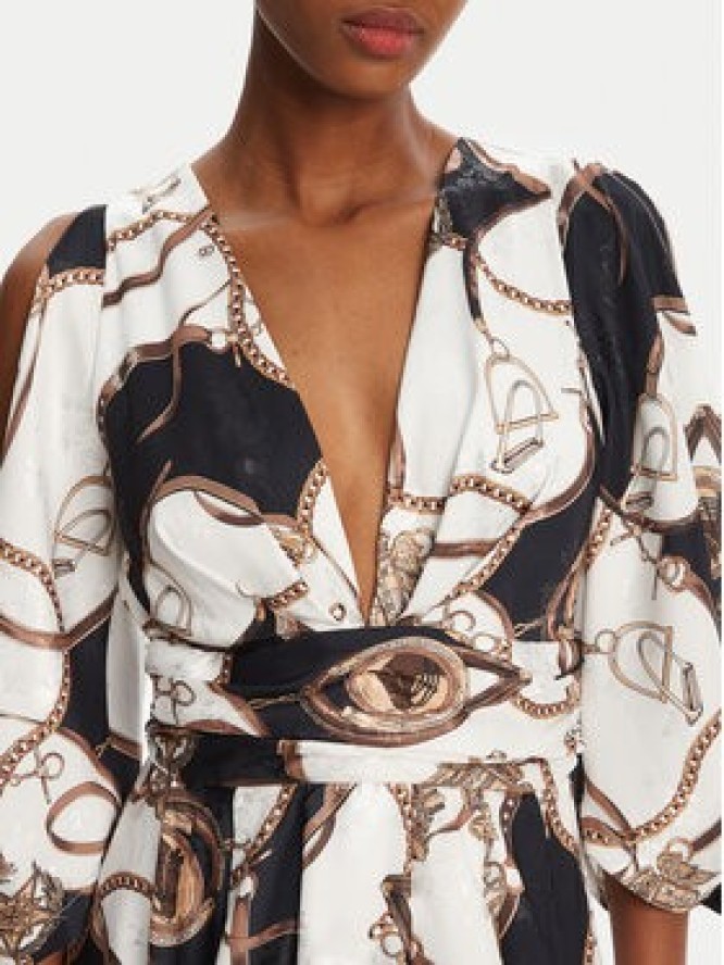 Babylon Sukienka koktajlowa S00882 Kolorowy Regular Fit