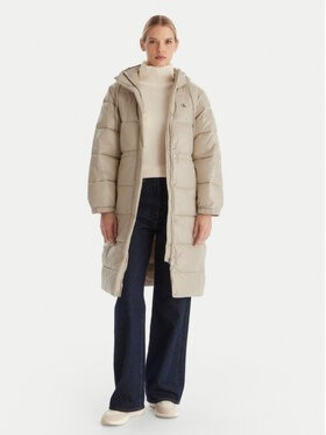 Calvin Klein Jeans Kurtka zimowa LV047D506G Beżowy Relaxed Fit