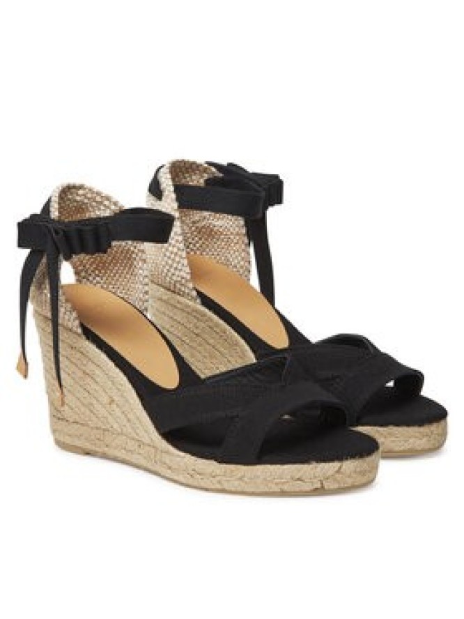 Castañer Espadryle Bailey 025676 Czarny