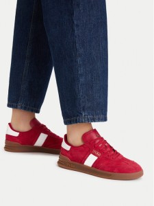 Polo Ralph Lauren Sneakersy 804956688013 Czerwony
