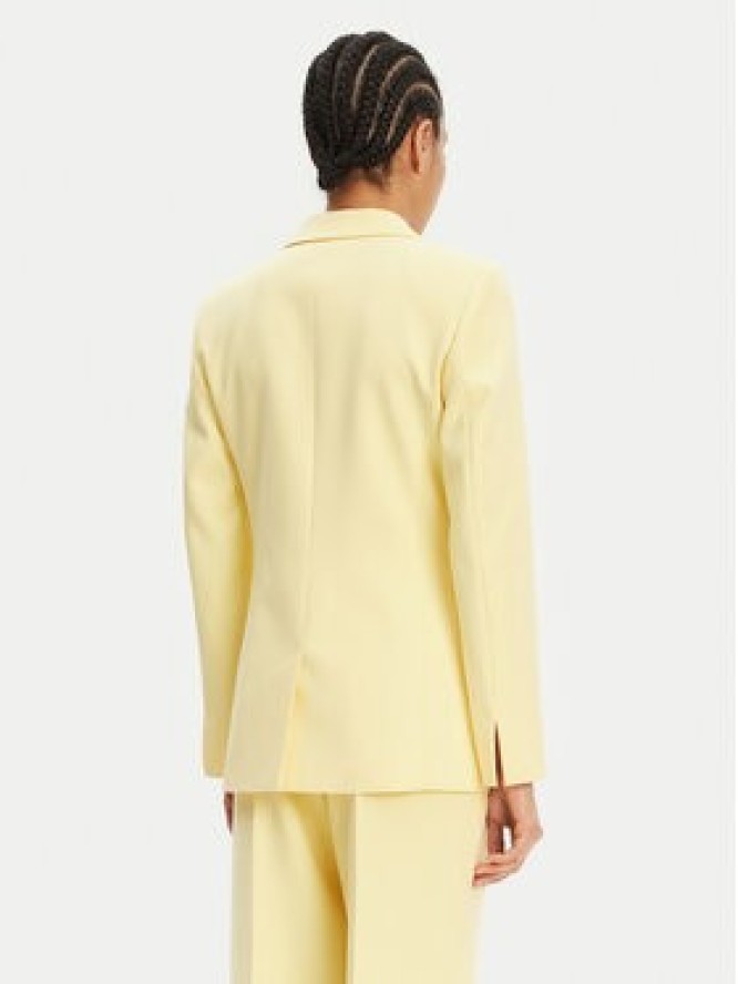 HUGO Marynarka 50538135 723 Żółty Regular Fit