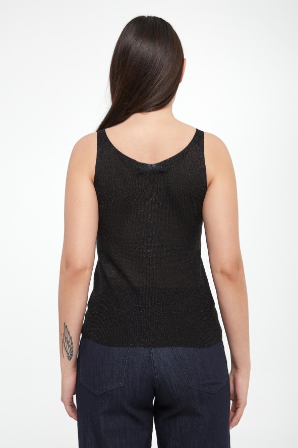 Top damski z cyrkoniami JOSEPH RIBKOFF